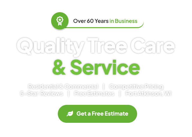 Quality tree care service ad